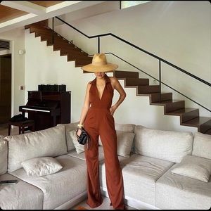 Jumpsuit open back